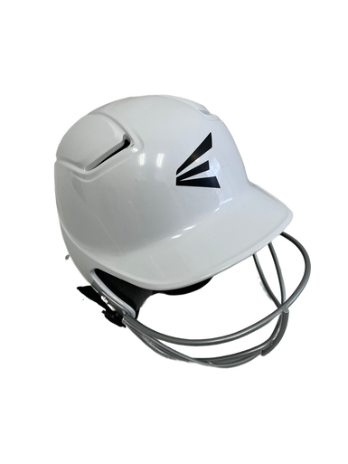 Used Easton Alpha Youth OSFM Batting Helmet w/Mask White 11692-S000139452