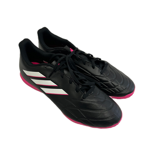 Used Adidas Copa Pure.4 Mens 10.5 Soccer Indoor Shoes Black And Pink 11692-S000139447