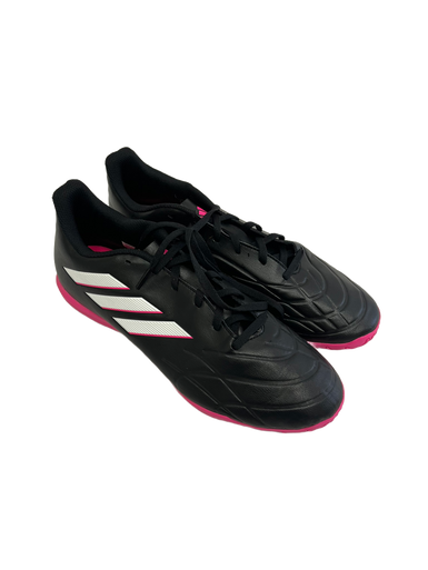Used Adidas Copa Pure.4 Mens 10.5 Soccer Indoor Shoes Black And Pink 11692-S000139447