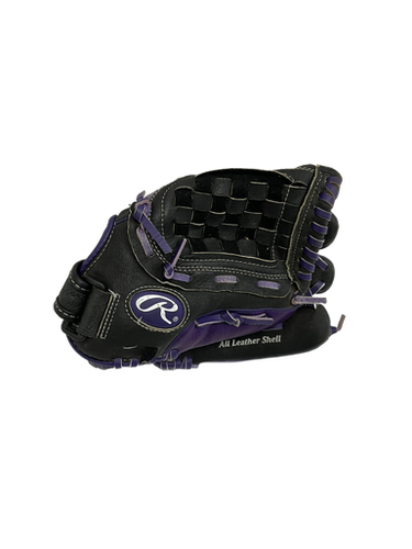 Used Rawlings Highlight 11.5" Black RH Throw Fastpitch Glove 11692-S000139440