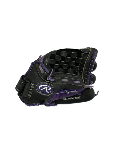 Used Rawlings Highlight 11.5" Black RH Throw Fastpitch Glove 11692-S000139440