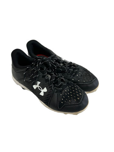 Used Under Armour Leadoff Jr 6 Black Baseball Cleats 11692-S000139436