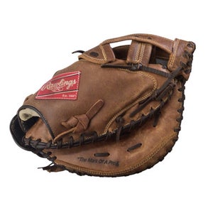 Used Rawlings PLAYER PREFERRED BB/SB Catchers RH Throw Brown 31" 11760-S000079684