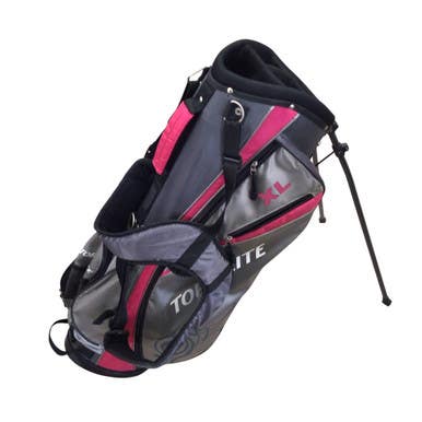 Used Top Flite LADIES STAND BAG Womens Stand Bag Graphite And Pink 11760-S000079661