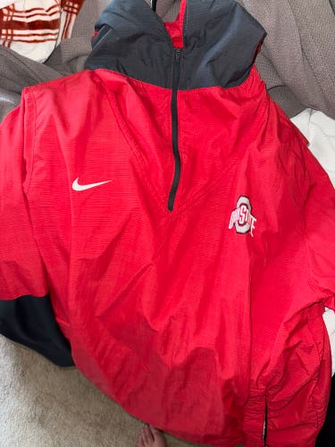 Nike Ohio State Lacrosse Warm Up Quarter Zip