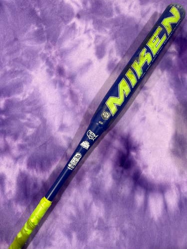 Purple Miken Recoil Bat (-7) Alloy 27 oz 34" (Used)