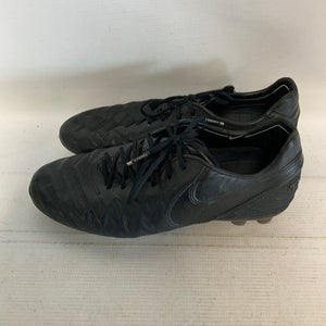 Used Nike TIEMPO 34 US Soccer Cleats Black Senior 10 11823-S000033159