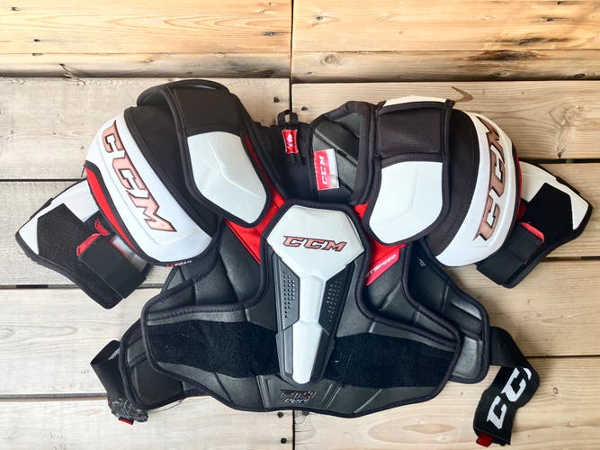 Senior Large CCM JetSpeed FT4 Pro Shoulder Pads Pro Stock (Used)