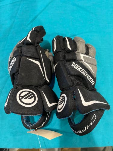 Black Maverik Charger Lacrosse Gloves 12" (Used)