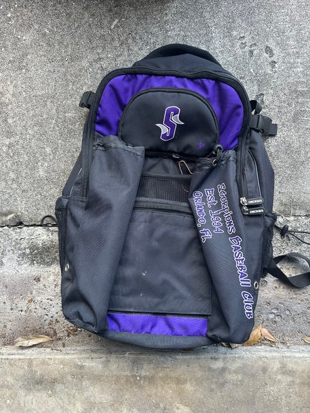 Scorpions travel team baseball backpack