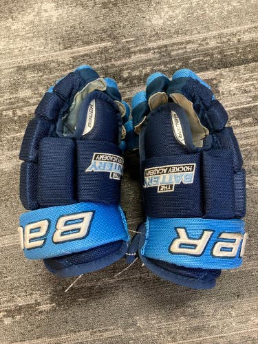 Blue Junior Bauer Vapor Pro Team Gloves 11" (Used)