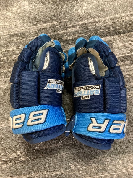Blue Junior Bauer Vapor Pro Team Gloves 11" (Used)