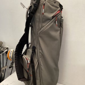 Used Taylormade Mens Stand Bag Brown 11443-S000196604