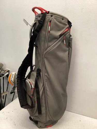 Used Taylormade Mens Stand Bag Brown 11443-S000196604