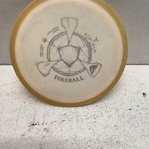 Used Axiom FIREBALL Disc Golf Driver White 165g 11443-S000196596