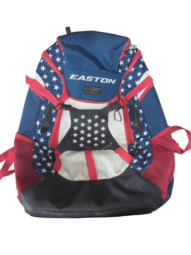 Used Easton USA DUGOUT BAG BB/SB Player Backpack Red 11833-S000165189