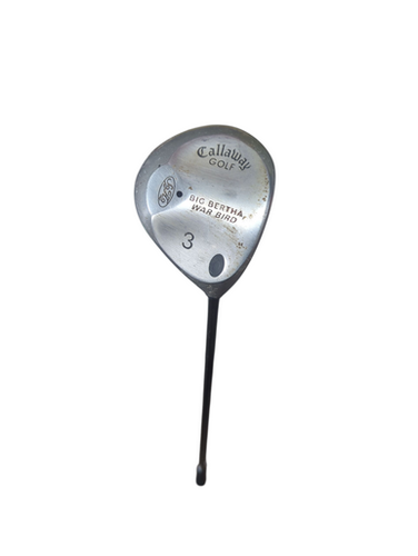 Used Callaway BIG BERTHA WARBIRD Mens Fairway Wood RH 3 Wood 11833-S000165180