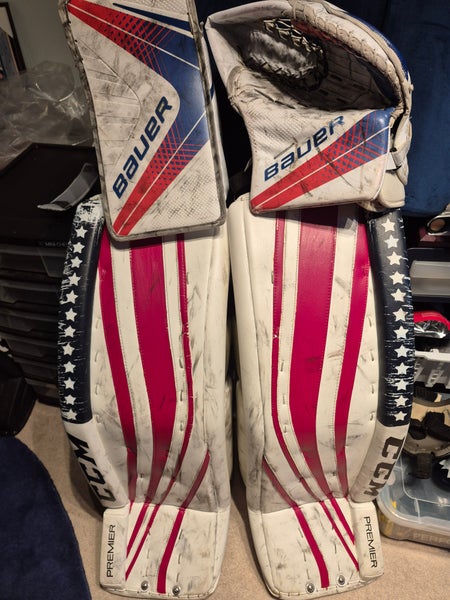 35" CCM Premier Pro + Bauer 1x Regular Goalie Full Set Pro Stock (Used)