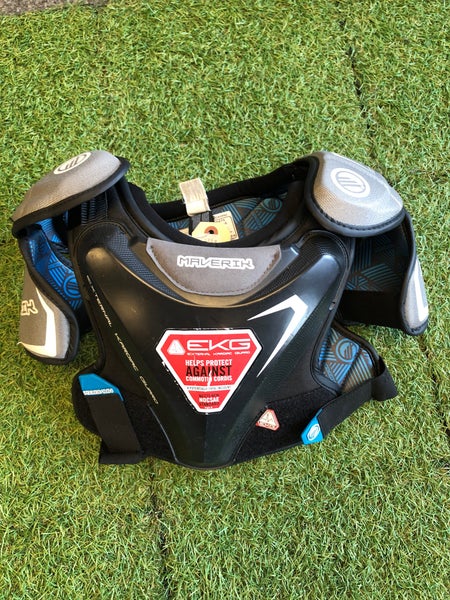 XS Youth Maverik Charger Shoulder Pads (Used)