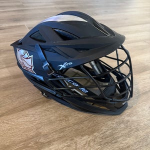 GAME USED BELLARMINE KNIGHTS Black Cascade XRS Helmet