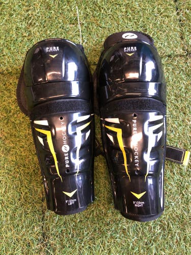 Youth Pure Hockey Shin Pads 9" (New)