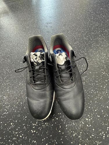 Used Foot Joy Mens Golf Shoes Black Senior 9 11849-S000030183