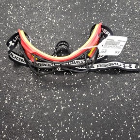 Used Under Armour WOMENS GOGGLES Lacrosse Facial Protect Red Senior 11849-S000030262