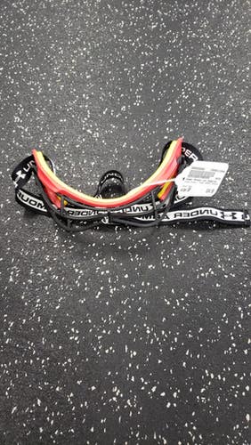 Used Under Armour WOMENS GOGGLES Lacrosse Facial Protect Red Senior 11849-S000030262