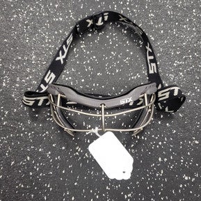 Used STX FOCUS-S Lacrosse Facial Protect Grey Senior 11849-S000030251