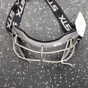 Used STX FOCUS-S Lacrosse Facial Protect Grey Senior 11849-S000030247