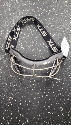 Used STX FOCUS-S Lacrosse Facial Protect Grey Senior 11849-S000030247