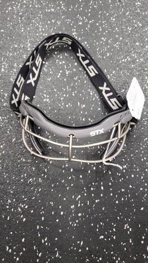 Used STX FOCUS-S Lacrosse Facial Protect Grey Senior 11849-S000030247