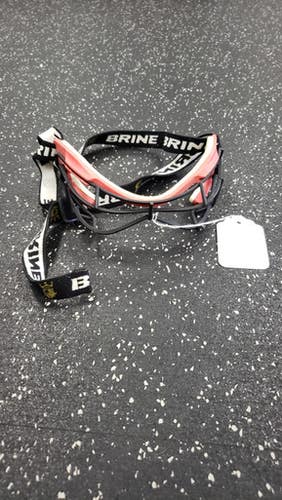 Used Brine RED Lacrosse Facial Protect Red Senior 11849-S000030250