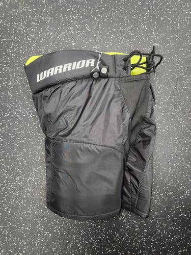 Used Warrior ALPHA Youth Pant Black And Optic Yellow XL 11849-S000030224
