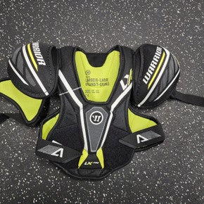 Used Warrior ALPHA LX Youth Shoulder Pads LG 11849-S000030223