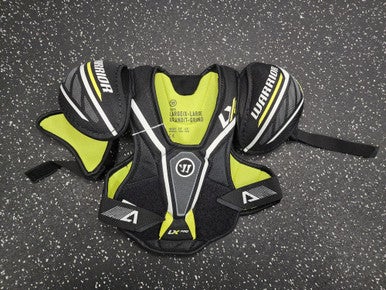 Used Warrior ALPHA LX Youth Shoulder Pads LG 11849-S000030223