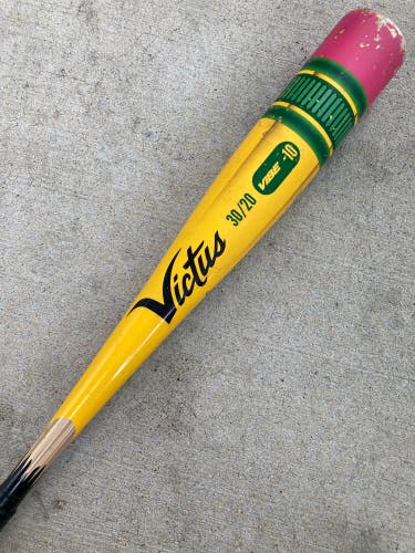 2024 Victus Vibe Alloy Bat USABat Certified (-10) Alloy 20 oz 30" (Used)