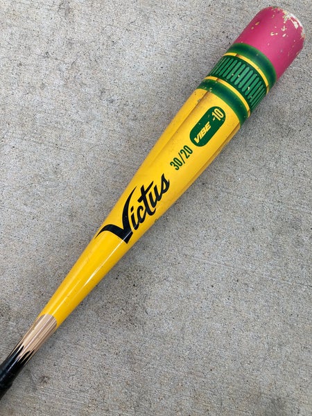 2024 Victus Vibe Alloy Bat USABat Certified (-10) Alloy 20 oz 30" (Used)