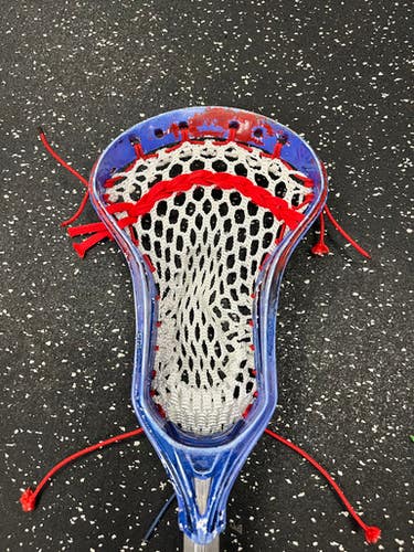 Used STX SURGEON10 + AL6000 PRO Men Atk/Mid Complete Stick White/Red/Navy 11849-S000030173