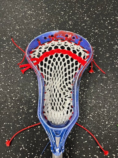 Used STX SURGEON10 + AL6000 PRO Men Atk/Mid Complete Stick White/Red/Navy 11849-S000030173
