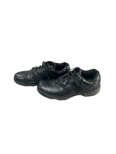 (Used) Size M 11.0 (W 12.0) Black Men's Golf Shoes