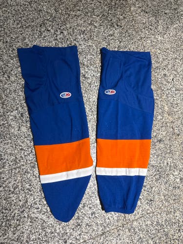 Hockey socks Blue/Orange LIKE NEW