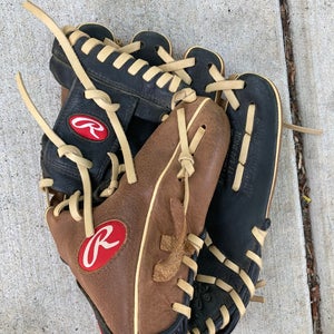 Brown Rawlings Premium Series RH Infield Baseball Glove 11.25" (Used)