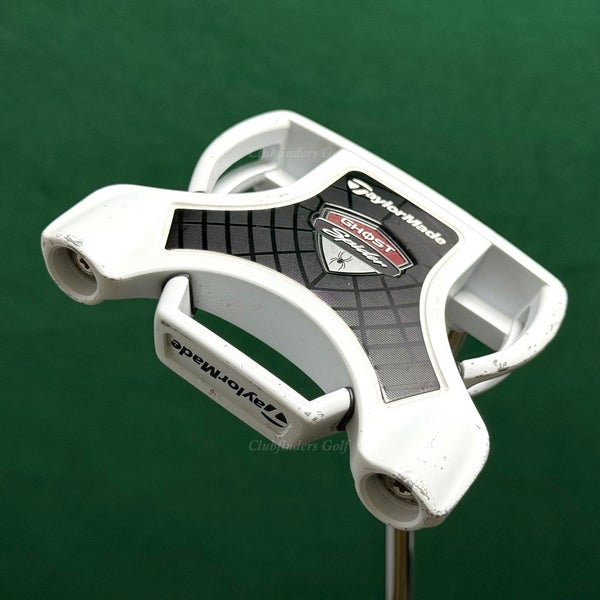 TaylorMade Ghost Spider 35" Single-Bend Mallet Putter Golf Club w/Super Stroke