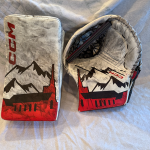 CCM Axis 2 Glove and Blocker