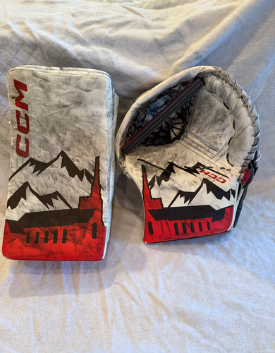 CCM Axis 2 Glove and Blocker