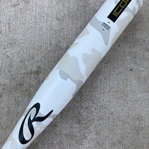 2025 Rawlings Icon Composite Bat USSSA Certified (-5) Composite 27 oz 32" (Used)