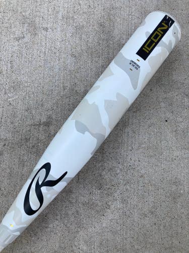 2025 Rawlings Icon Composite Bat USSSA Certified (-5) Composite 27 oz 32" (Used)