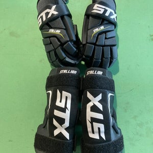 Used STX Stallion Gloves & Elbow Pad Combo