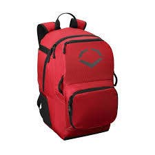 NEW EVO SHIELD SRZ-1 BASEBALL BAT BACKPACK RED 11835-WILWB5717905